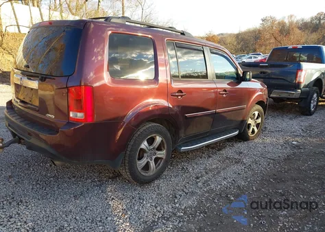 2013 Honda Pilot Ex-L z USA, uszkodzony, nr VIN 5FNYF4H52DB024459